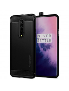 Svart och väldigt elegant lock till OnePlus 7 Pro.