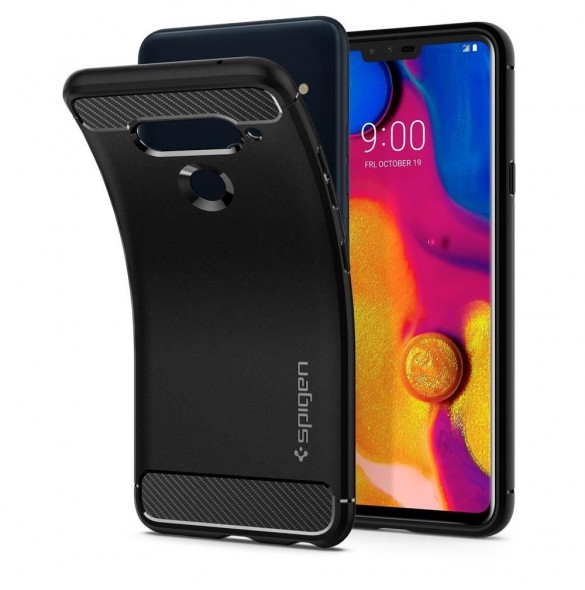 Svart och väldigt elegant lock till LG V40.