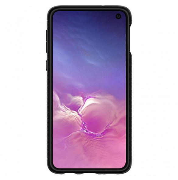 Svart och väldigt snyggt skal till Samsung Galaxy S10e.