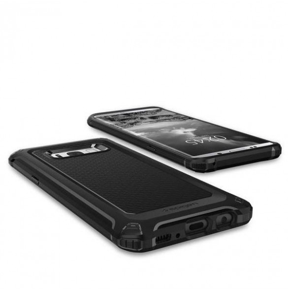 Svart och väldigt elegant lock till Samsung Galaxy S8 Plus G955.