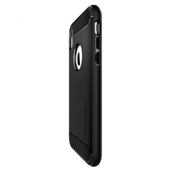 Svart och väldigt snyggt skal till iPhone XR.