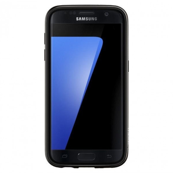 Grått och väldigt elegant lock till Samsung Galaxy S7 G930.