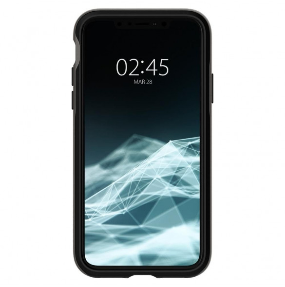 Grått och väldigt snyggt omslag till iPhone XS / X.