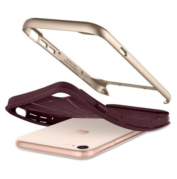 Rött och mycket snyggt fodral för iPhone 8/7.