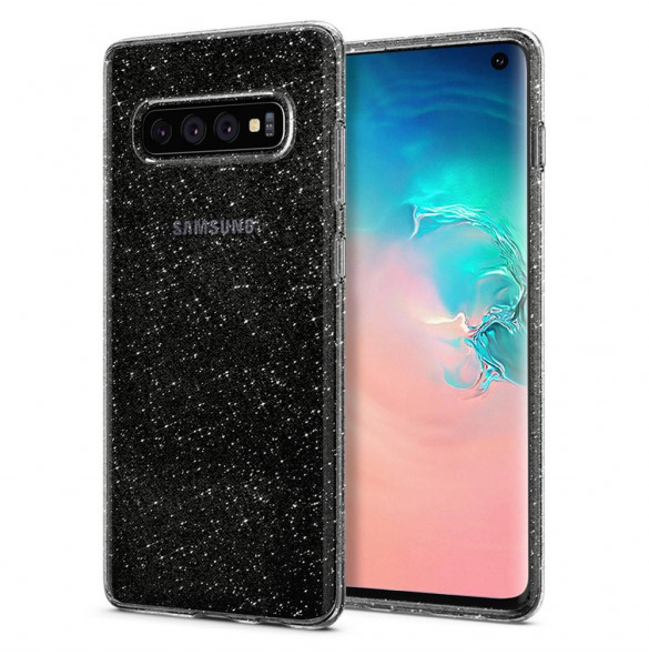 Glitter och väldigt snyggt skal till Samsung Galaxy S10.