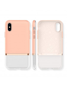 Mjölkrosa och väldigt snyggt omslag till iPhone XS Max.