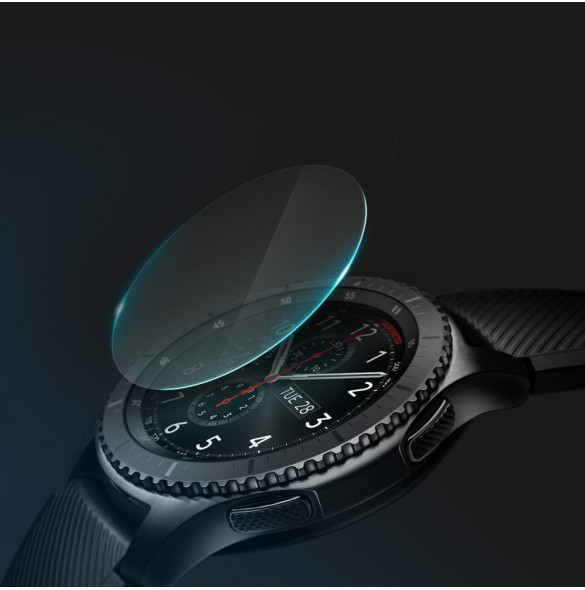 Samsung Gear S3 / Galaxy Watch 46mm skyddas av det här fantastiska glaset.