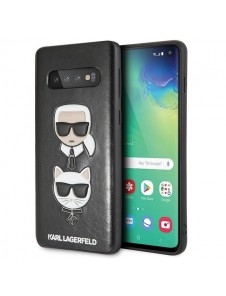 Samsung Galaxy S10 och väldigt snyggt skydd från Karl Lagerfeld.