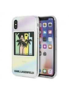 iPhone X / XS och väldigt snyggt skydd från Karl Lagerfeld.