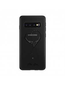 Samsung Galaxy S10 Plus och väldigt snyggt skydd från Kingxbar.