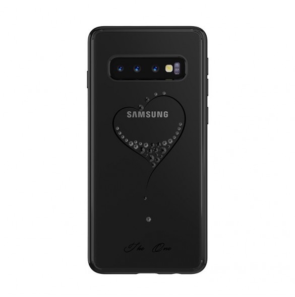 Samsung Galaxy S10 Plus och väldigt snyggt skydd från Kingxbar.