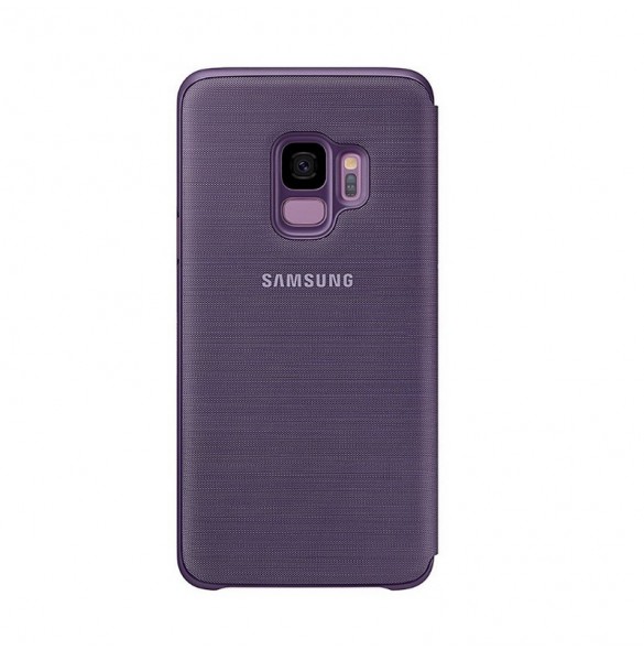 Samsung EF-NG960PVEGWW LED View Cover Vikbart Fodral Till Samsung Galaxy S9 -  Lila