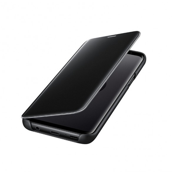 Samsung EF-ZG960CBE Clear View Cover Skal till Samsung Galaxy S9 - Black