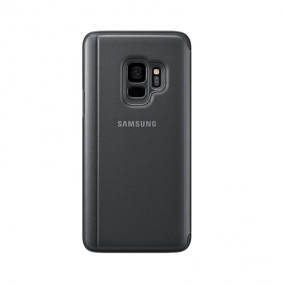 Samsung EF-ZG960CBE Clear View Cover Skal till Samsung Galaxy S9 - Black