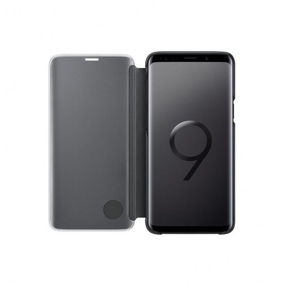 Samsung EF-ZG960CBE Clear View Cover Skal till Samsung Galaxy S9 - Black