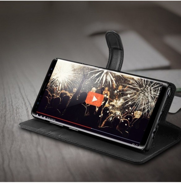 Spigen Wallet S Saffiano Samsung Galaxy Note8 - Svart