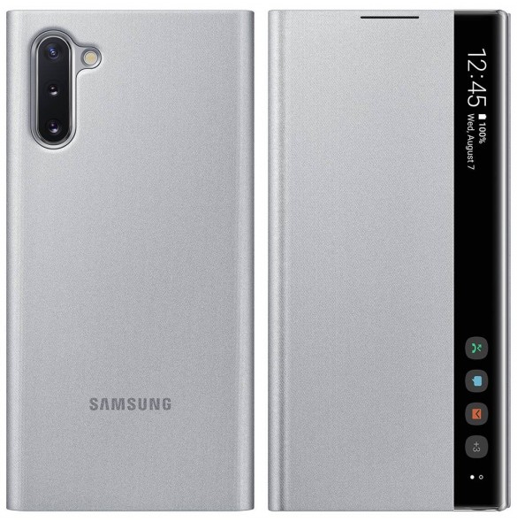 Silver och mycket snyggt skal till Samsung Galaxy Note 10.