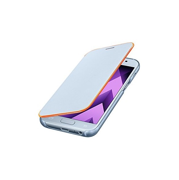 Samsung EF-FA320PLEGWW Neon Flip Case Till Galaxy A3 2017 - Neon Blå
