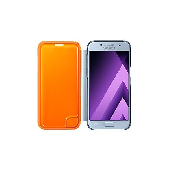Samsung EF-FA320PLEGWW Neon Flip Case Till Galaxy A3 2017 - Neon Blå