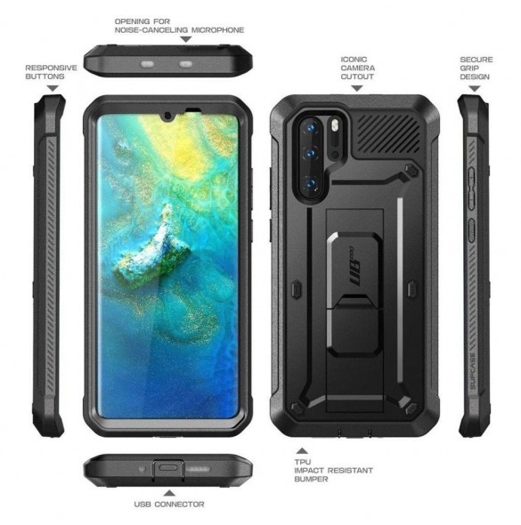 Supcase Unicorn Beetle Pro Huawei P30 Pro - Svart