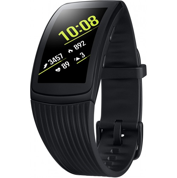 Samsung Galaxy Gear Fit 2 Pro - Size L - Svart (SM-R365)