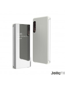 Silver och mycket snyggt omslag Samsung Galaxy A50.