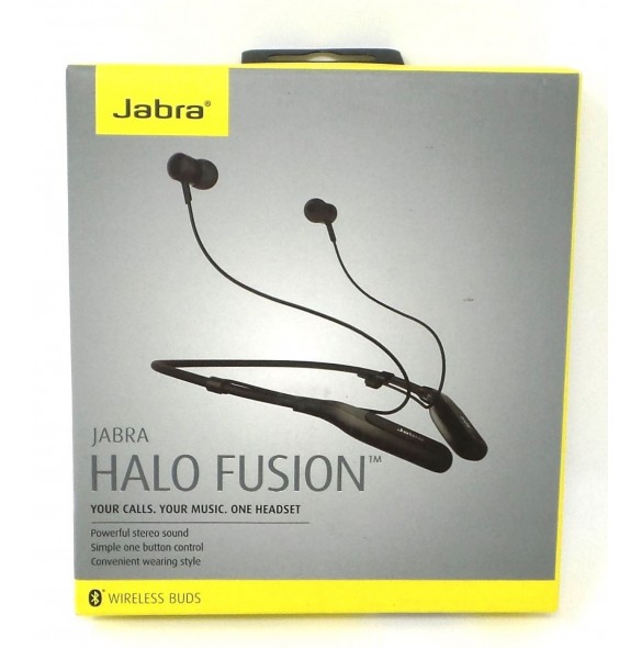 Jabra Halo Fusion Wireless Stereo Bluetooth Headset - Svart