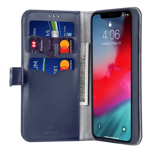 Blått och mycket snyggt omslag iPhone 11.