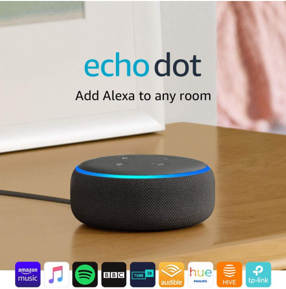Amazon Echo Dot 3 - Svart