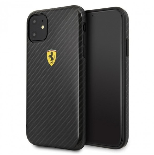 iPhone 11 och väldigt snyggt skydd från Ferrari.