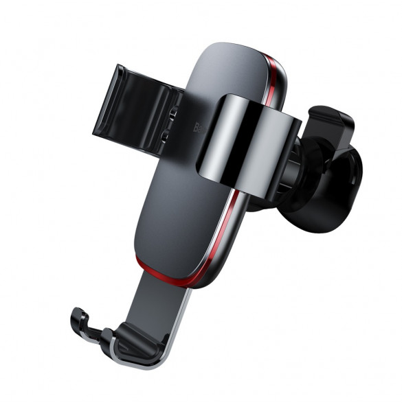 Baseus Metal Age Gravity Car Mount Phone Holder för luftuttag - Grå