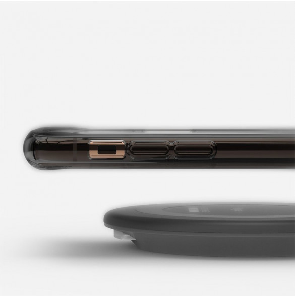 Ringke Fusion PC-fodral med TPU-stötfångare för iPhone 11 - Grå