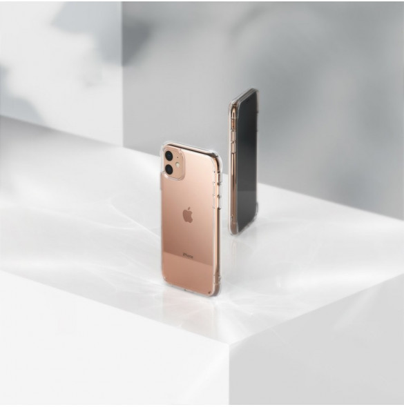 Ringke Fusion PC-fodral med TPU-stötfångare för iPhone 11 - Grå
