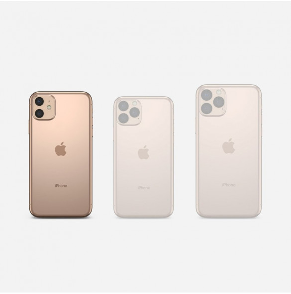 Ringke Fusion PC-fodral med TPU-stötfångare för iPhone 11 - Grå