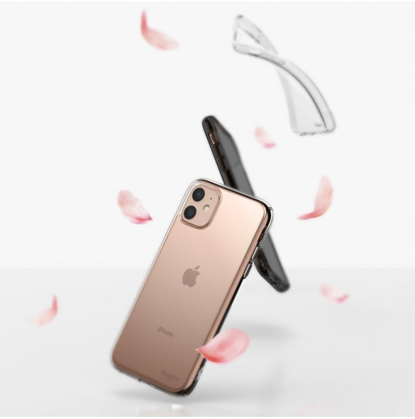 Ringke Air Ultra-Thin Cover Gel TPU fodral för iPhone 11- Genomskinlig