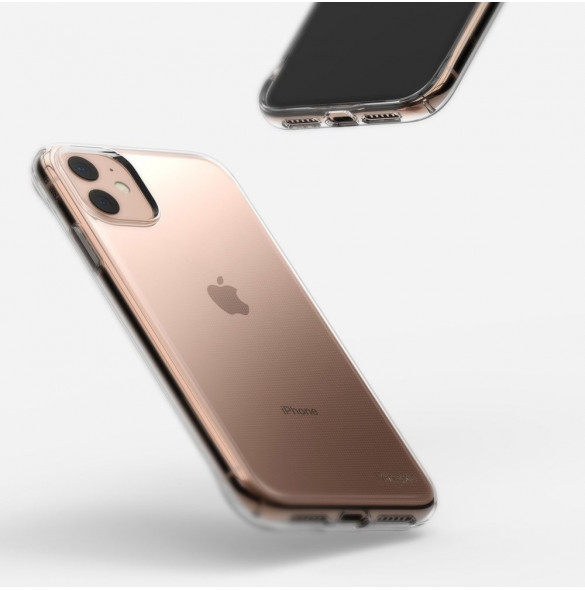 Ringke Air Ultra-Thin Cover Gel TPU fodral för iPhone 11- Genomskinlig