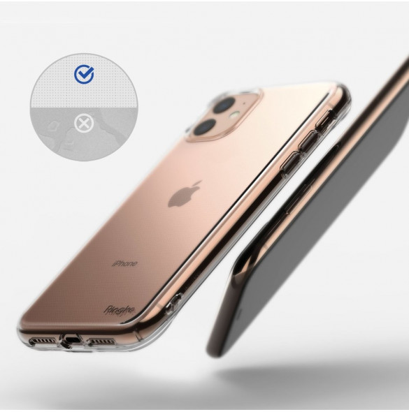 Ringke Air Ultra-Thin Cover Gel TPU fodral för iPhone 11- Genomskinlig