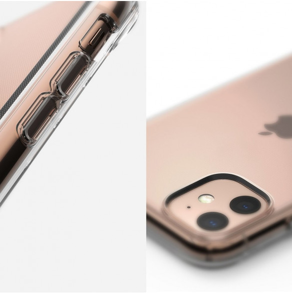 Ringke Air Ultra-Thin Cover Gel TPU fodral för iPhone 11- Genomskinlig