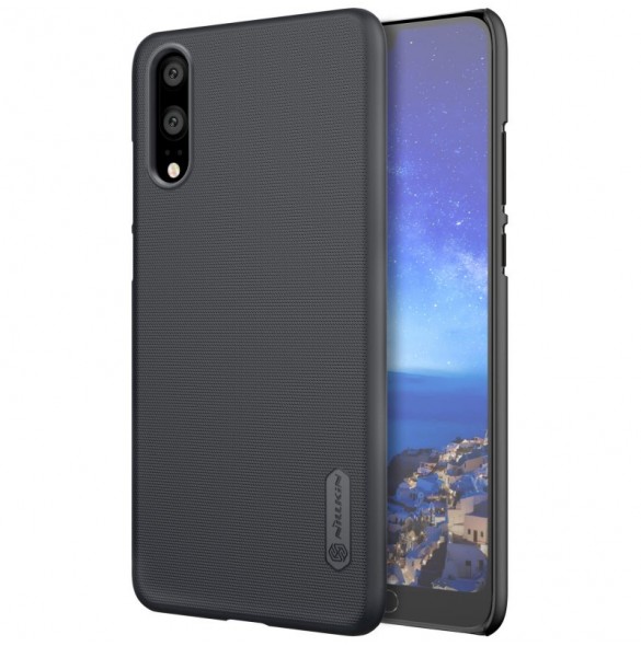 Nillkin Super Frosted Shield Matte Cover Till Huawei P20 - Svart
