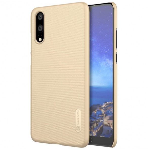 Nillkin Super Frosted Shield Matte Cover Till Huawei P20 - Guld