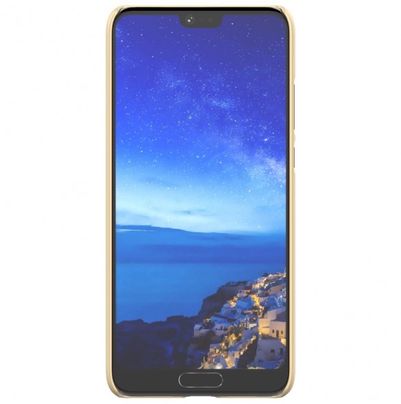 Nillkin Super Frosted Shield Matte Cover Till Huawei P20 - Guld