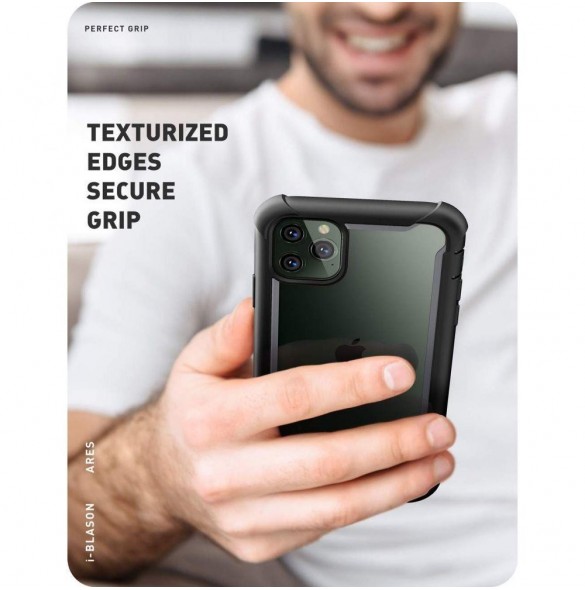 Svart och väldigt snyggt omslag iPhone 11 Pro.
