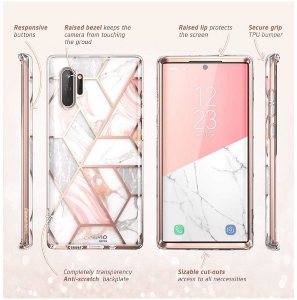 Vackert och pålitligt skyddsfodral till Samsung Galaxy Note 10 Plus.
