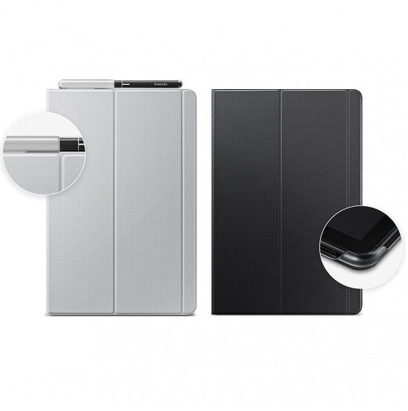 Samsung EF-BT830PJEGWW Case Vikbart fodral för Galaxy Galaxy Tab S4 - 10,5inch - Grå