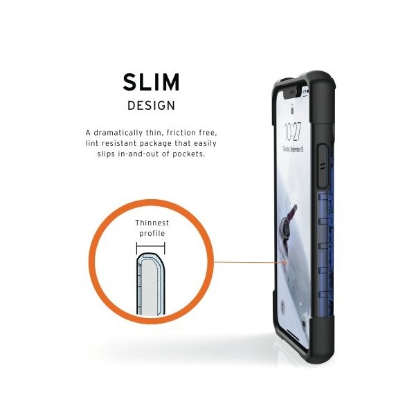 Vackert och pålitligt skyddsfodral för iPhone 11 Pro.