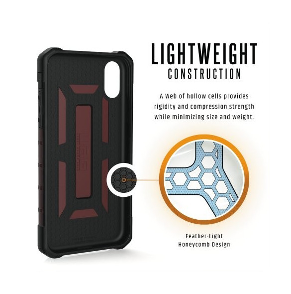 Carmine och mycket snyggt omslag iPhone XR