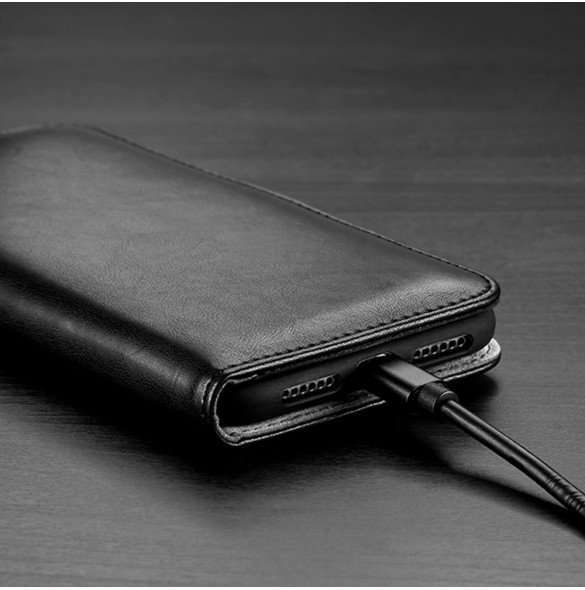 Dux Ducis Kado Bookcase plånbok för iPhone 11 - Svart