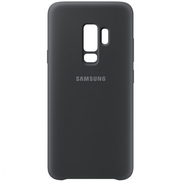 Samsung EF-PG965TBEGWW Silicone Cover Till Samsung Galaxy S9 Plus - Svart