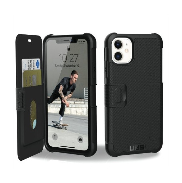 Vackert och pålitligt skyddsfodral för iPhone 11.