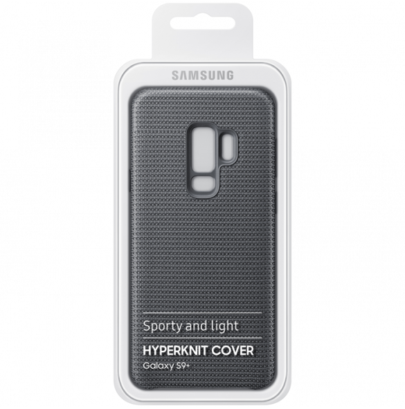 Samsung EF-GG965FJEGWW Hyperknit Cover Till Samsung Galaxy S9 Plus - Grå